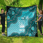 Brisbane Heat NAIDOC Week 2026 Custom Quilt 50 Years Deadly Indigenous Art Glitter Effect