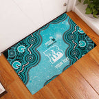 Brisbane Heat NAIDOC Week 2026 Custom Rubber Doormat 50 Years Deadly Indigenous Art Glitter Effect