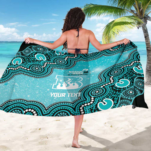 Brisbane Heat NAIDOC Week 2026 Custom Sarong 50 Years Deadly Indigenous Art Glitter Effect