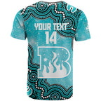 Brisbane Heat NAIDOC Week 2026 Custom T Shirt 50 Years Deadly Indigenous Art Glitter Effect