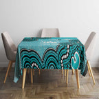 Brisbane Heat NAIDOC Week 2026 Custom Tablecloth 50 Years Deadly Indigenous Art Glitter Effect