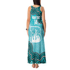 Brisbane Heat NAIDOC Week 2026 Custom Tank Maxi Dress 50 Years Deadly Indigenous Art Glitter Effect