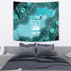 Brisbane Heat NAIDOC Week 2026 Custom Tapestry 50 Years Deadly Indigenous Art Glitter Effect