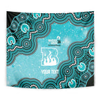 Brisbane Heat NAIDOC Week 2026 Custom Tapestry 50 Years Deadly Indigenous Art Glitter Effect