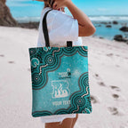 Brisbane Heat NAIDOC Week 2026 Custom Tote Bag 50 Years Deadly Indigenous Art Glitter Effect