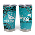Brisbane Heat NAIDOC Week 2026 Custom Tumbler Cup 50 Years Deadly Indigenous Art Glitter Effect