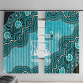 Brisbane Heat NAIDOC Week 2026 Custom Window Curtain 50 Years Deadly Indigenous Art Glitter Effect