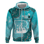 Brisbane Heat NAIDOC Week 2026 Custom Zip Hoodie 50 Years Deadly Indigenous Art Glitter Effect