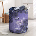 Hobart Hurricanes NAIDOC Week 2026 Custom Laundry Basket 50 Years Deadly Indigenous Art Glitter Effect