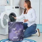 Hobart Hurricanes NAIDOC Week 2026 Custom Laundry Basket 50 Years Deadly Indigenous Art Glitter Effect