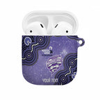 Hobart Hurricanes NAIDOC Week 2026 Custom AirPods Case 50 Years Deadly Indigenous Art Glitter Effect