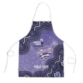 Hobart Hurricanes NAIDOC Week 2026 Custom Apron 50 Years Deadly Indigenous Art Glitter Effect