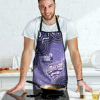 Hobart Hurricanes NAIDOC Week 2026 Custom Apron 50 Years Deadly Indigenous Art Glitter Effect