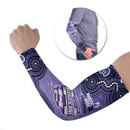 Hobart Hurricanes NAIDOC Week 2026 Custom Arm Sleeves 50 Years Deadly Indigenous Art Glitter Effect