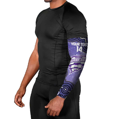 Hobart Hurricanes NAIDOC Week 2026 Custom Arm Sleeves 50 Years Deadly Indigenous Art Glitter Effect