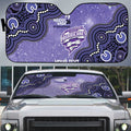 Hobart Hurricanes NAIDOC Week 2026 Custom Auto Sun Shade 50 Years Deadly Indigenous Art Glitter Effect