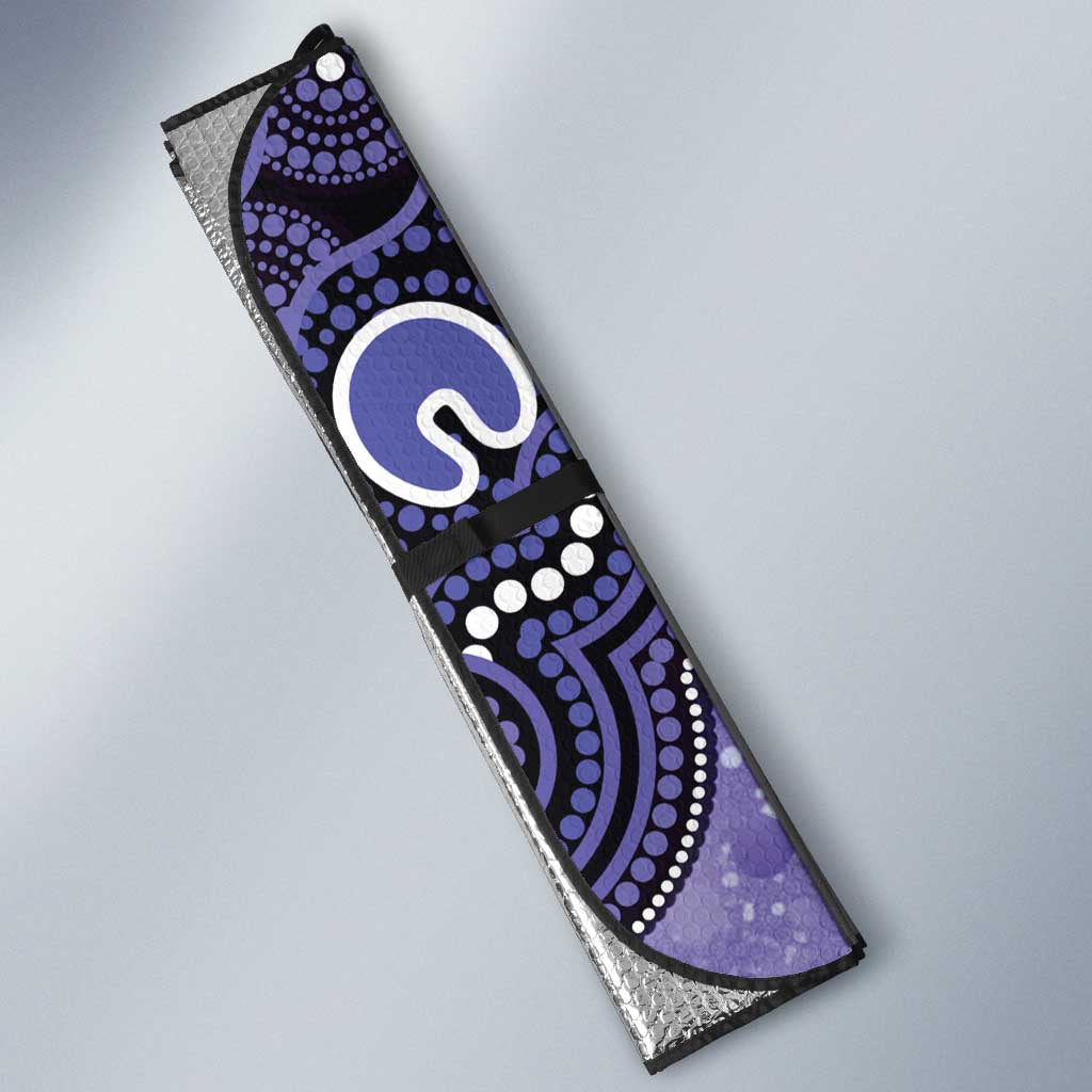 Hobart Hurricanes NAIDOC Week 2026 Custom Auto Sun Shade 50 Years Deadly Indigenous Art Glitter Effect