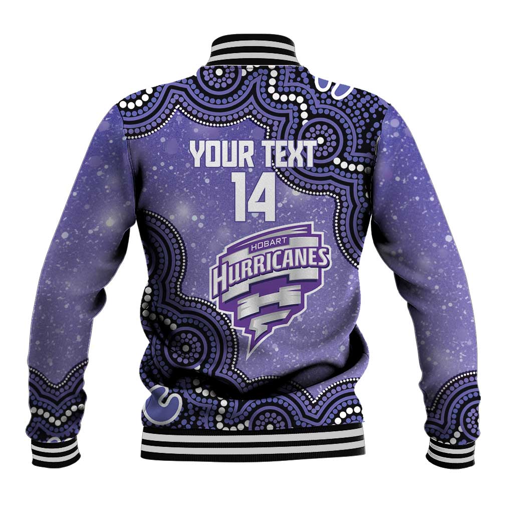 Hobart Hurricanes NAIDOC Week 2026 Custom Baseball Jacket 50 Years Deadly Indigenous Art Glitter Effect