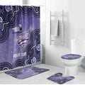 Hobart Hurricanes NAIDOC Week 2026 Custom Bathroom Set 50 Years Deadly Indigenous Art Glitter Effect