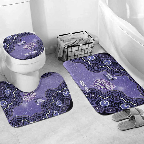 Hobart Hurricanes NAIDOC Week 2026 Custom Bathroom Set 50 Years Deadly Indigenous Art Glitter Effect
