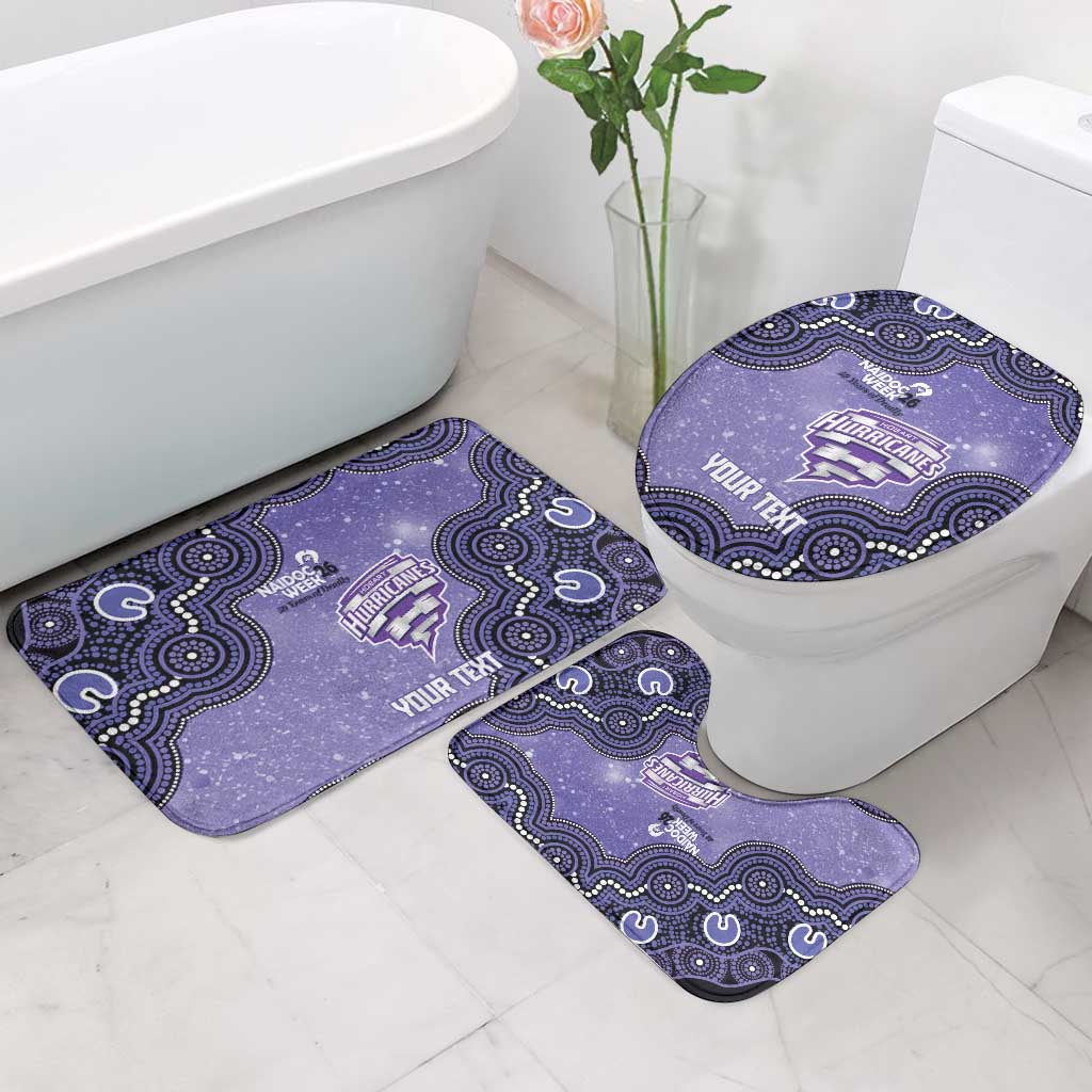 Hobart Hurricanes NAIDOC Week 2026 Custom Bathroom Set 50 Years Deadly Indigenous Art Glitter Effect
