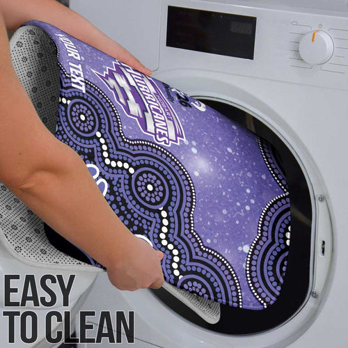 Hobart Hurricanes NAIDOC Week 2026 Custom Bathroom Set 50 Years Deadly Indigenous Art Glitter Effect