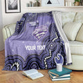 Hobart Hurricanes NAIDOC Week 2026 Custom Blanket 50 Years Deadly Indigenous Art Glitter Effect