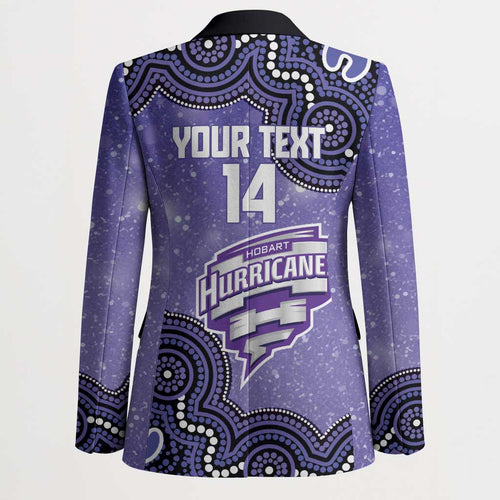 Hobart Hurricanes NAIDOC Week 2026 Custom Blazer 50 Years Deadly Indigenous Art Glitter Effect