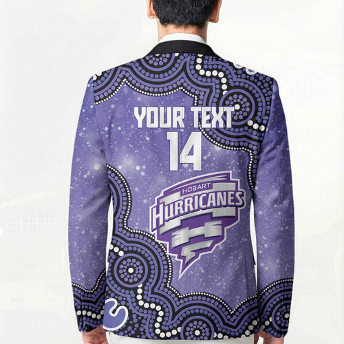 Hobart Hurricanes NAIDOC Week 2026 Custom Blazer 50 Years Deadly Indigenous Art Glitter Effect