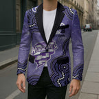 Hobart Hurricanes NAIDOC Week 2026 Custom Blazer 50 Years Deadly Indigenous Art Glitter Effect