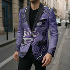 Hobart Hurricanes NAIDOC Week 2026 Custom Blazer 50 Years Deadly Indigenous Art Glitter Effect