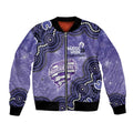 Hobart Hurricanes NAIDOC Week 2026 Custom Bomber Jacket 50 Years Deadly Indigenous Art Glitter Effect