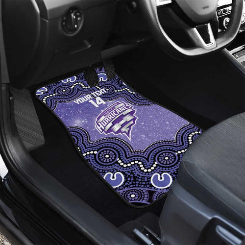 Hobart Hurricanes NAIDOC Week 2026 Custom Car Mats 50 Years Deadly Indigenous Art Glitter Effect