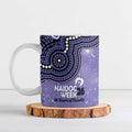 Hobart Hurricanes NAIDOC Week 2026 Custom Ceramic Mug 50 Years Deadly Indigenous Art Glitter Effect