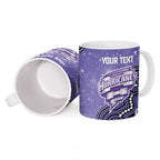 Hobart Hurricanes NAIDOC Week 2026 Custom Ceramic Mug 50 Years Deadly Indigenous Art Glitter Effect