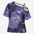 Hobart Hurricanes NAIDOC Week 2026 Custom Cross Shoulder Shirt 50 Years Deadly Indigenous Art Glitter Effect