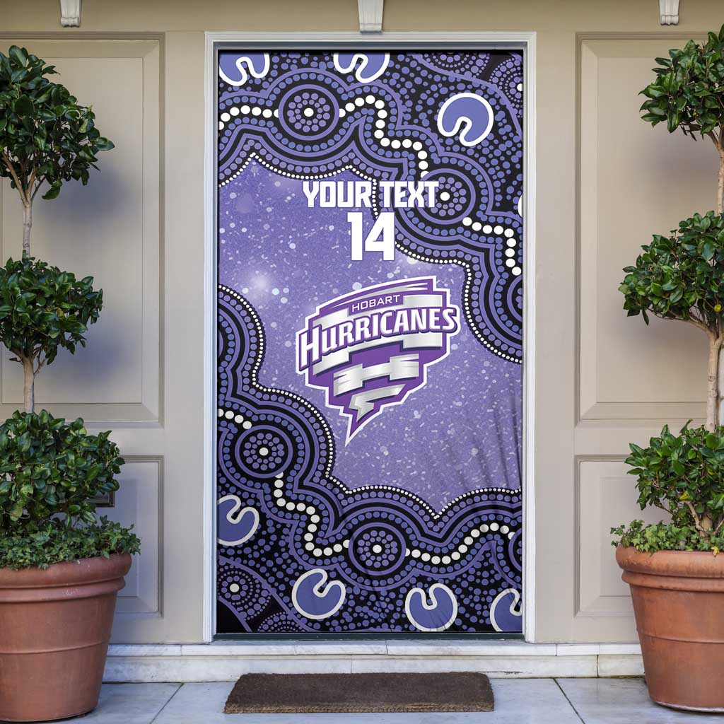 Hobart Hurricanes NAIDOC Week 2026 Custom Door Cover 50 Years Deadly Indigenous Art Glitter Effect
