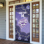 Hobart Hurricanes NAIDOC Week 2026 Custom Door Cover 50 Years Deadly Indigenous Art Glitter Effect