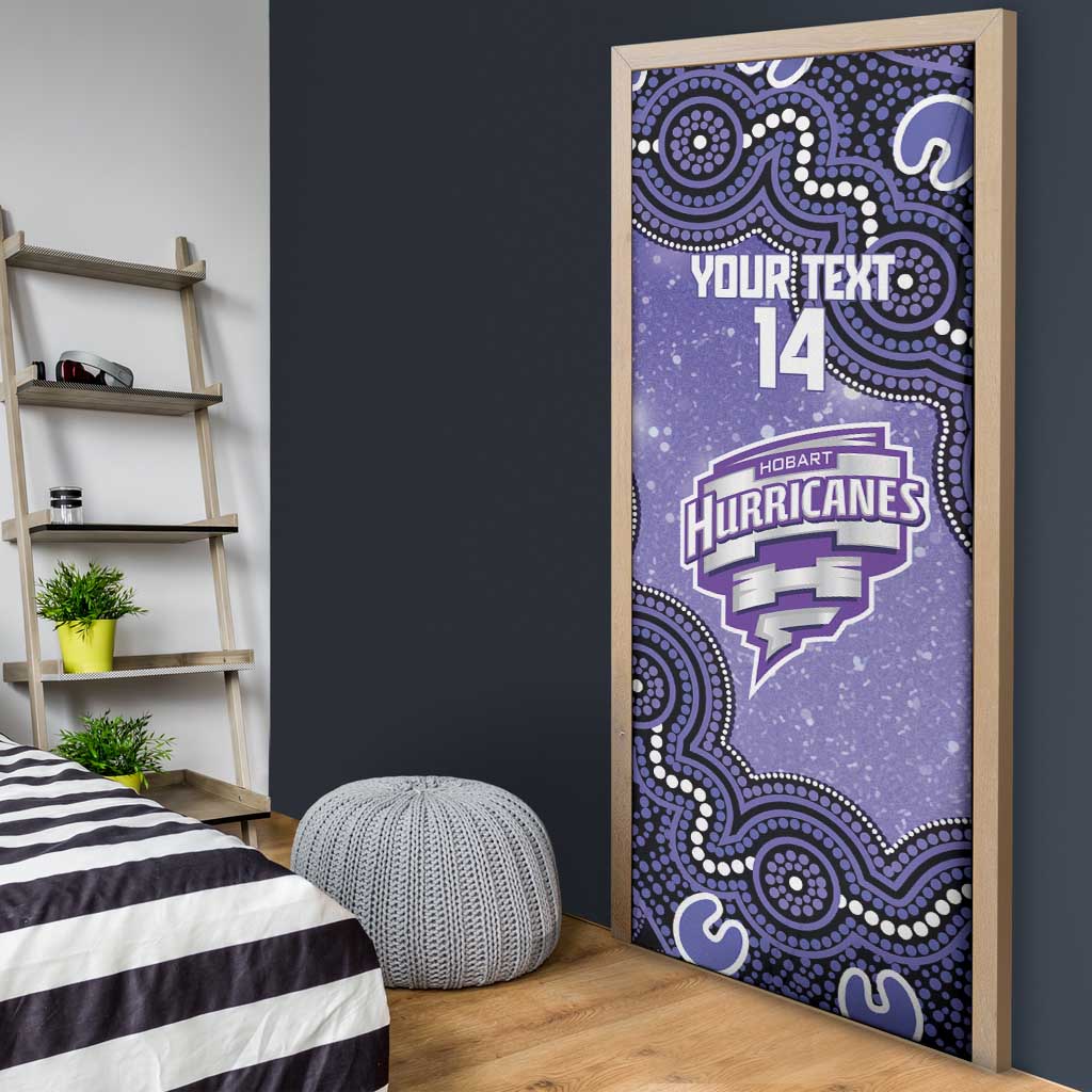Hobart Hurricanes NAIDOC Week 2026 Custom Door Cover 50 Years Deadly Indigenous Art Glitter Effect
