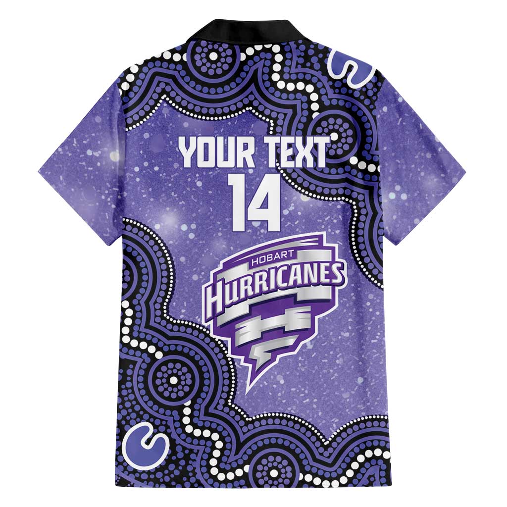 Hobart Hurricanes NAIDOC Week 2026 Custom Family Matching Off The Shoulder Long Sleeve Dress and Hawaiian Shirt 50 Years Deadly Indigenous Art Glitter Effect