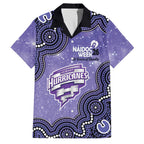 Hobart Hurricanes NAIDOC Week 2026 Custom Family Matching Tank Maxi Dress and Hawaiian Shirt 50 Years Deadly Indigenous Art Glitter Effect