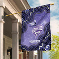 Hobart Hurricanes NAIDOC Week 2026 Custom Garden Flag 50 Years Deadly Indigenous Art Glitter Effect