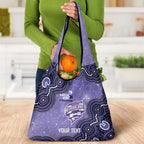 Hobart Hurricanes NAIDOC Week 2026 Custom Grocery Bag 50 Years Deadly Indigenous Art Glitter Effect