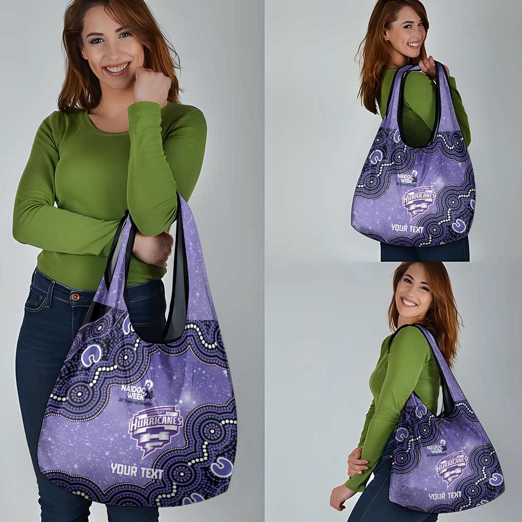 Hobart Hurricanes NAIDOC Week 2026 Custom Grocery Bag 50 Years Deadly Indigenous Art Glitter Effect
