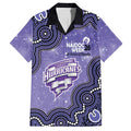 Hobart Hurricanes NAIDOC Week 2026 Custom Hawaiian Shirt 50 Years Deadly Indigenous Art Glitter Effect