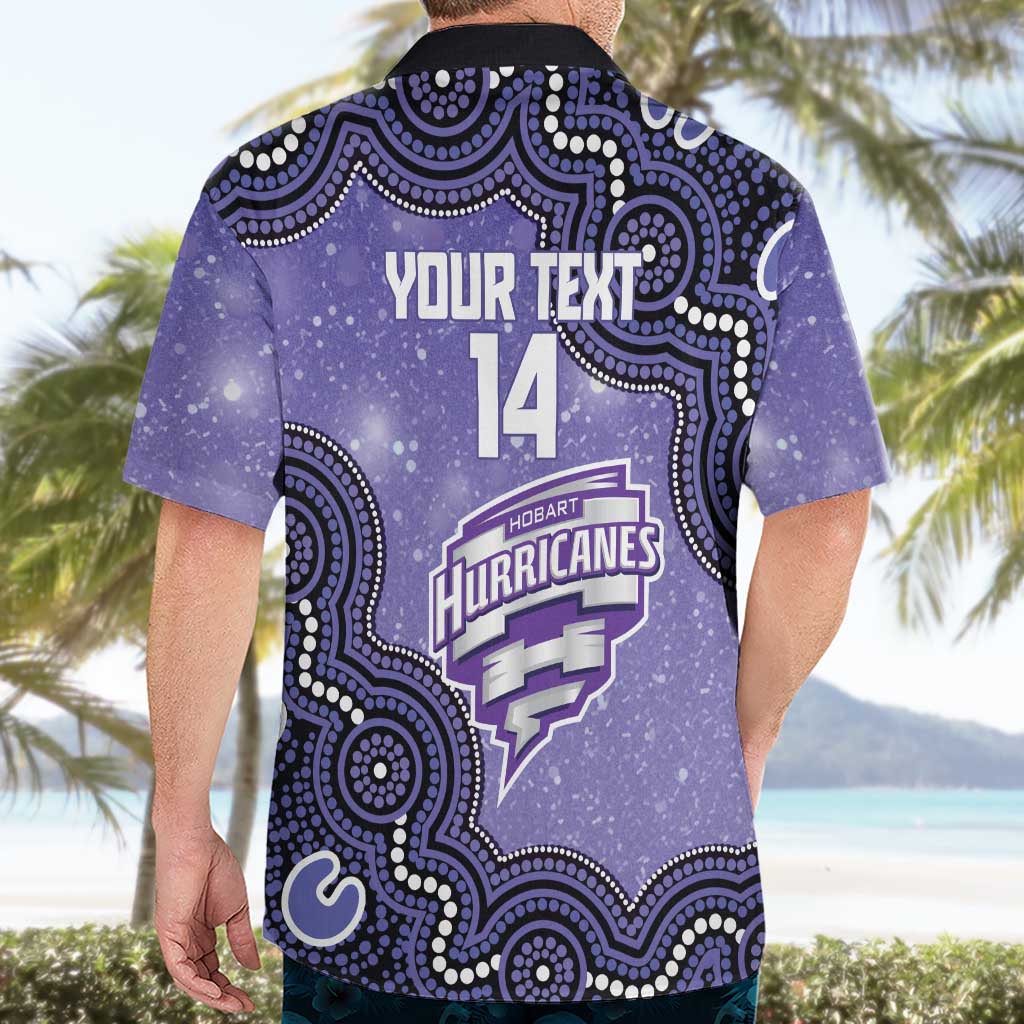 Hobart Hurricanes NAIDOC Week 2026 Custom Hawaiian Shirt 50 Years Deadly Indigenous Art Glitter Effect