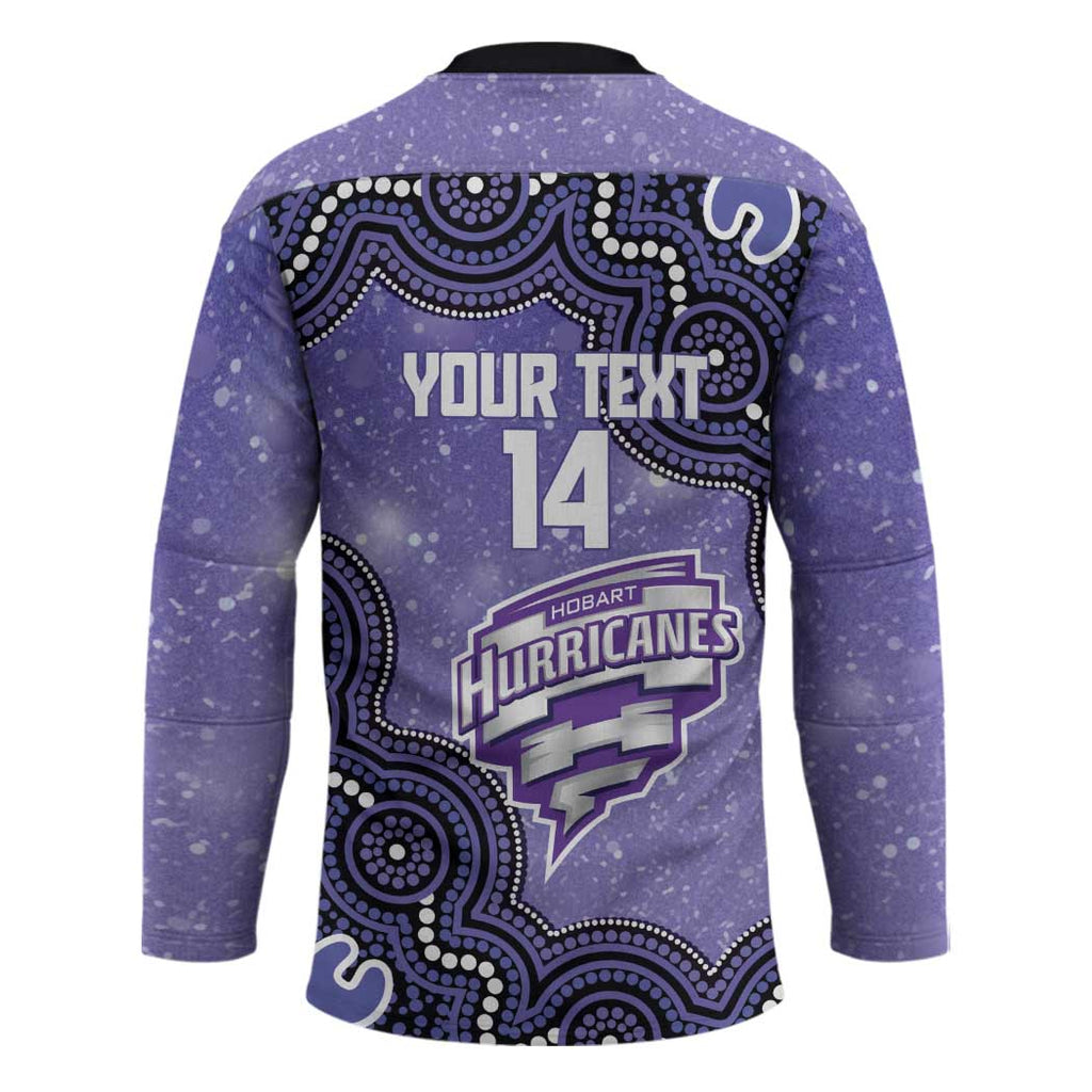 Hobart Hurricanes NAIDOC Week 2026 Custom Hockey Jersey 50 Years Deadly Indigenous Art Glitter Effect