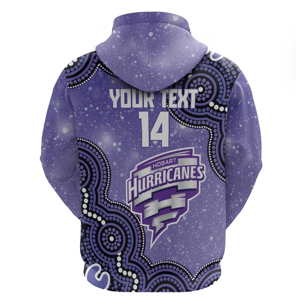 Hobart Hurricanes NAIDOC Week 2026 Custom Hoodie 50 Years Deadly Indigenous Art Glitter Effect