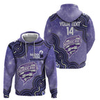 Hobart Hurricanes NAIDOC Week 2026 Custom Hoodie 50 Years Deadly Indigenous Art Glitter Effect