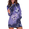 Hobart Hurricanes NAIDOC Week 2026 Custom Hoodie Dress 50 Years Deadly Indigenous Art Glitter Effect